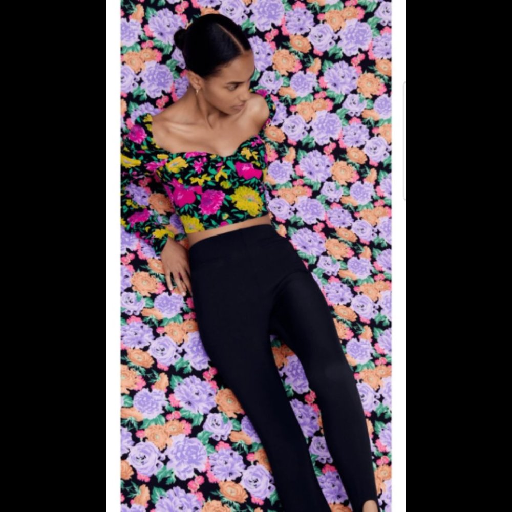 Zara Floral Top